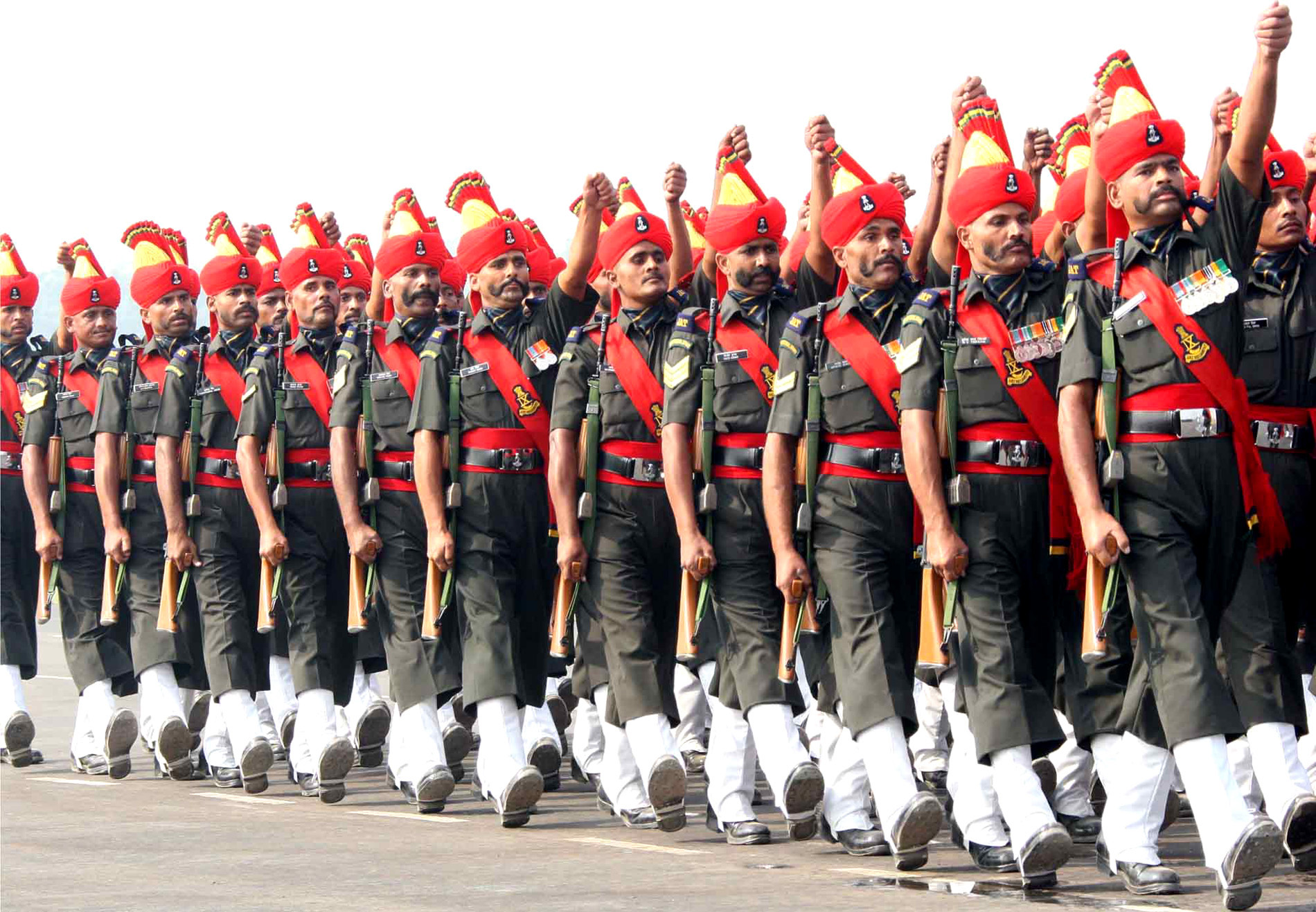 TERRITORIAL ARMY DAY PARADE